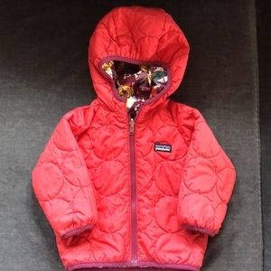 Toddler Patagonia reversible girls jacket